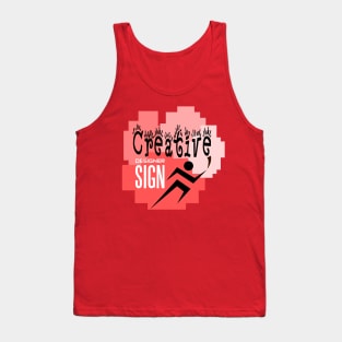 creative-designer sign Tank Top